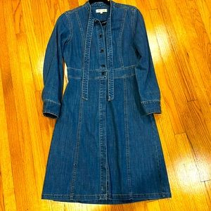 Madewell denim dress A-line